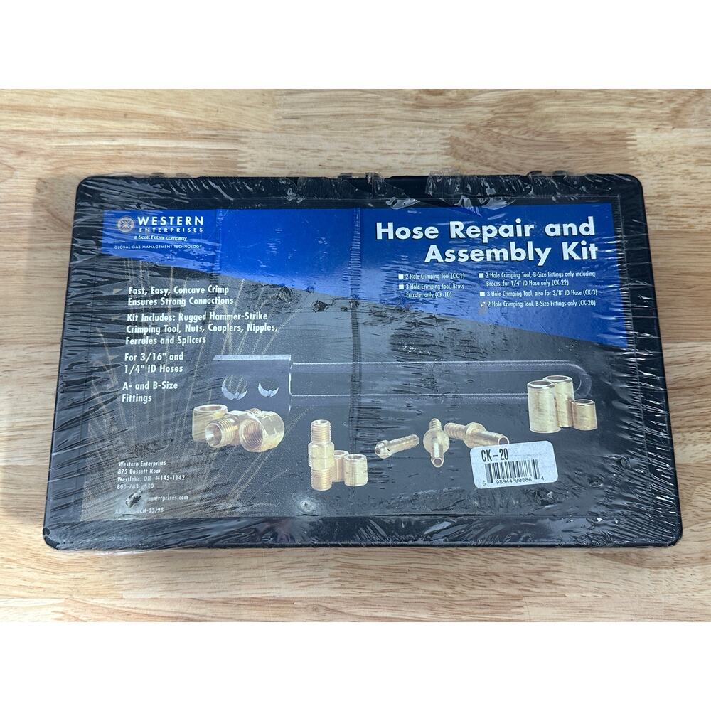Western Hose Repair and Assembly Kit 2 Hole Crimping Tool